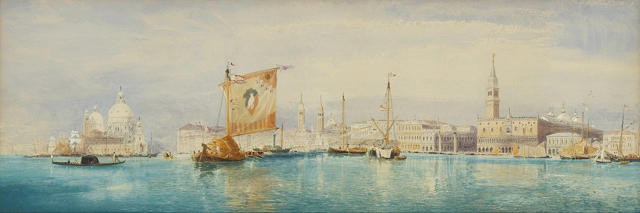 Bacino di San Marco, Venezia - Getty Center, Los Angeles